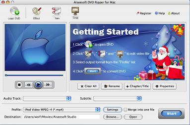 DVD Ripper for Mac OS